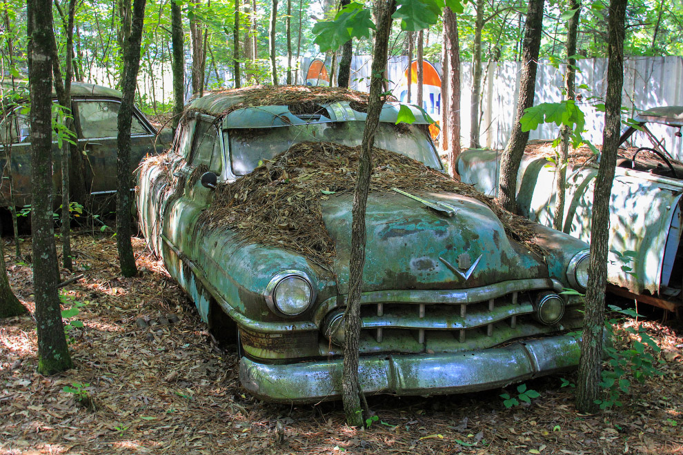 Кладбище автомобилей в Америке