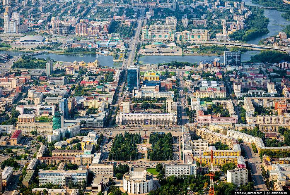 Центр Челябинска