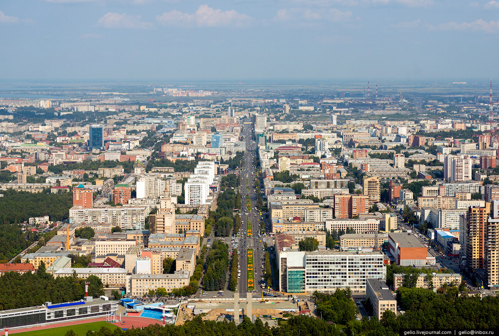 Проспект Ленина — главная улица Челябинска