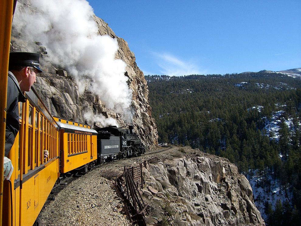 Durango and Silverton Narrow Gauge Railroad (Колорадо, США)