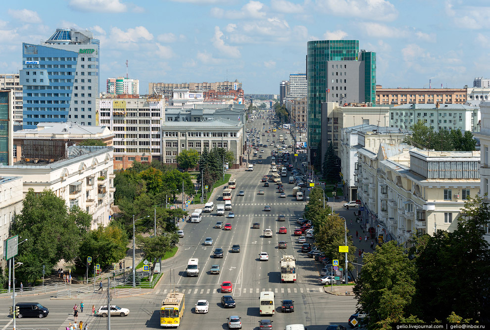 Проспект Ленина — главная улица города