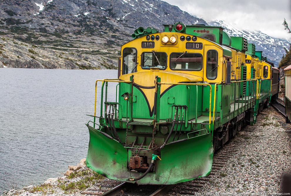Дорога на Клондайк — самая красивая железная дорога Аляски