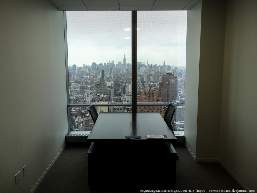 Как выглядит офис финансовых воротил воротил в Нью-Йорке