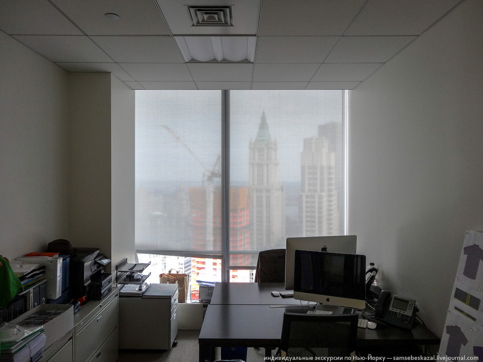 Как выглядит офис финансовых воротил воротил в Нью-Йорке