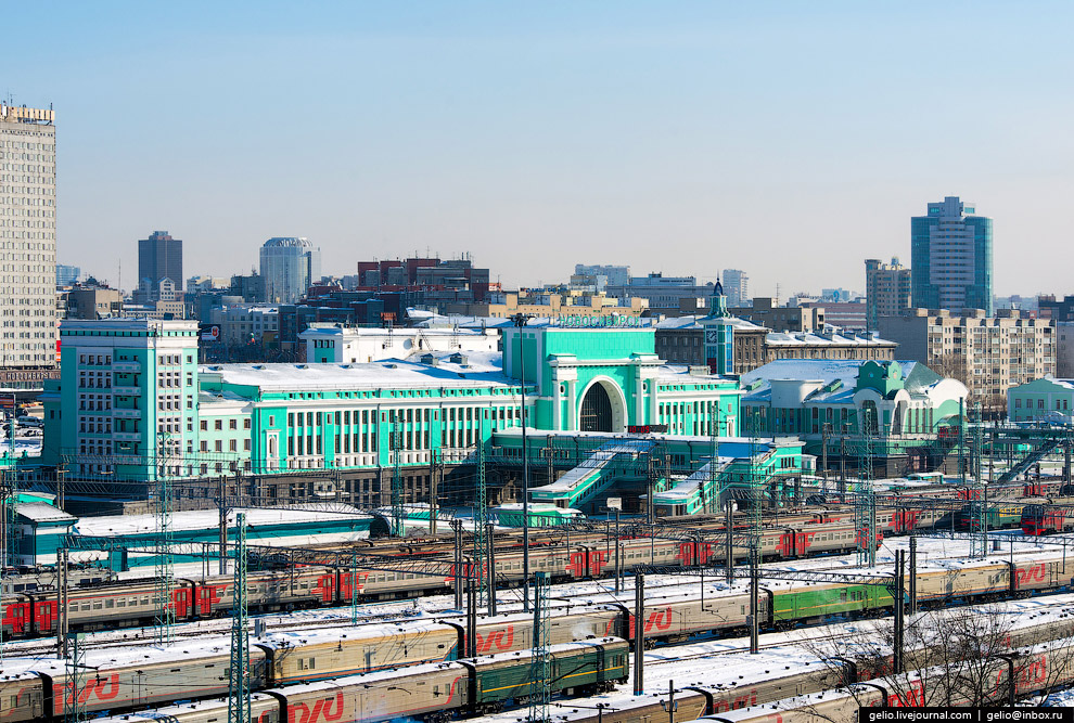 Железнодорожной вокзал «Новосибирск-Главный»