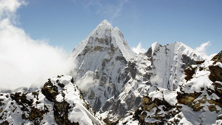 Гималаи с 7-километровой высоты