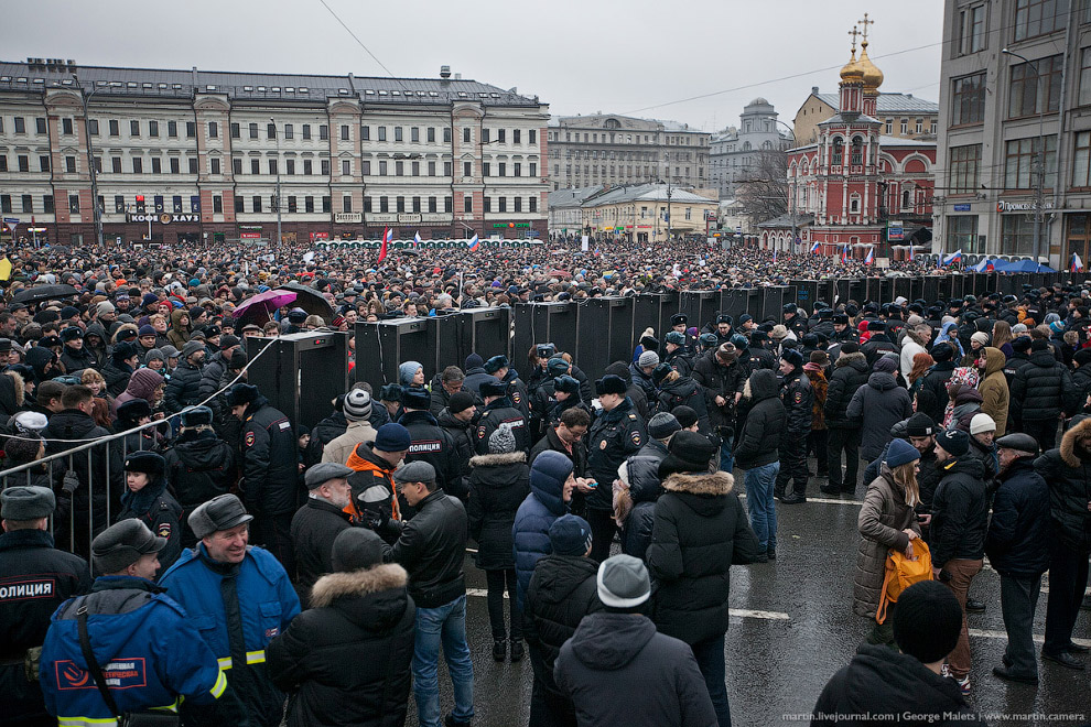 Траурный марш памяти Бориса Немцова