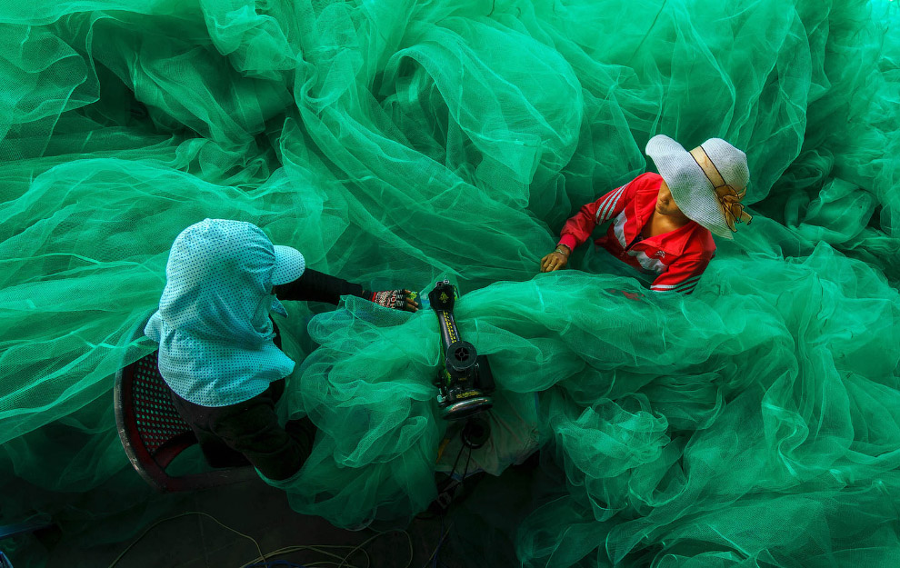 Пошив рыболовной сети, Вьетнам