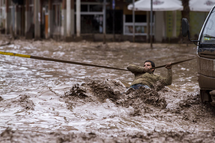 Историческое наводнение в Чили