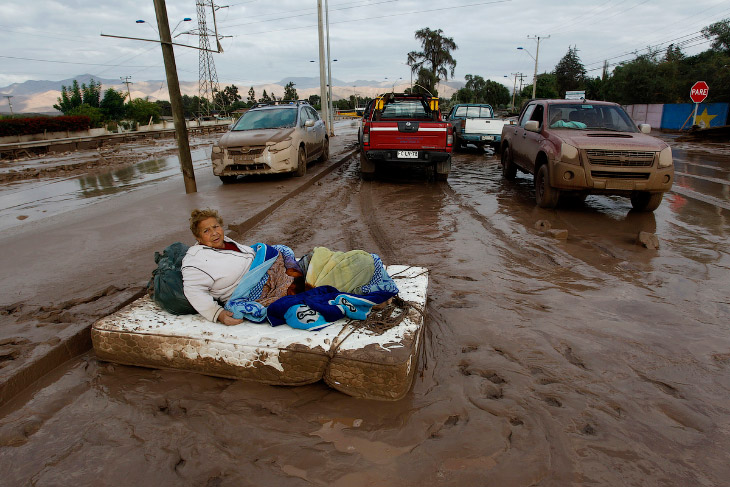 Историческое наводнение в Чили