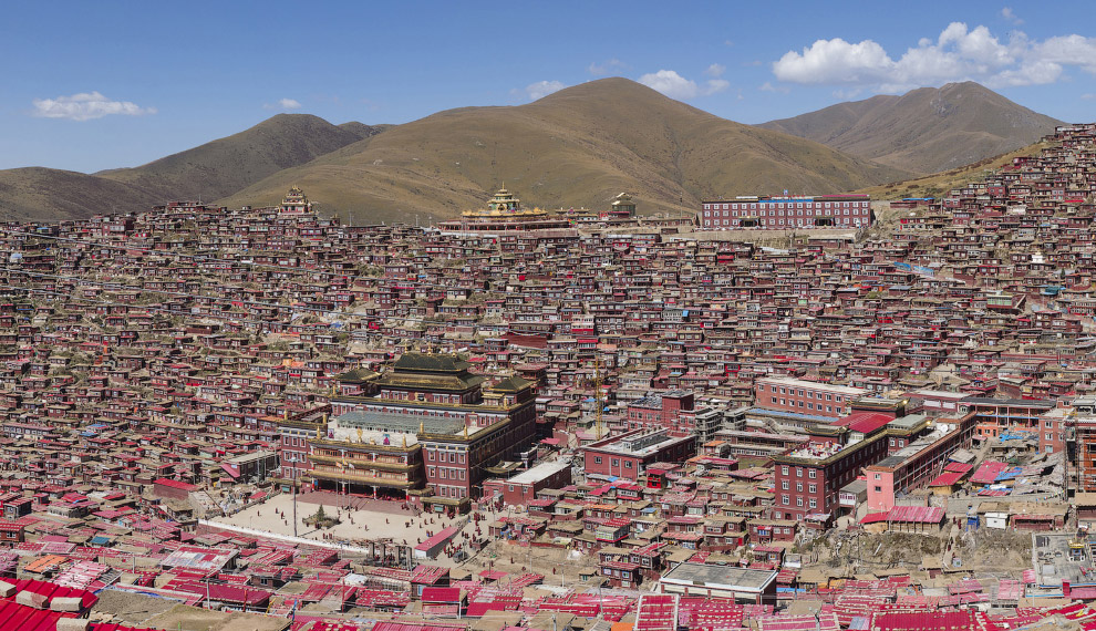 Впечатляющий тибетский монастырь Седа