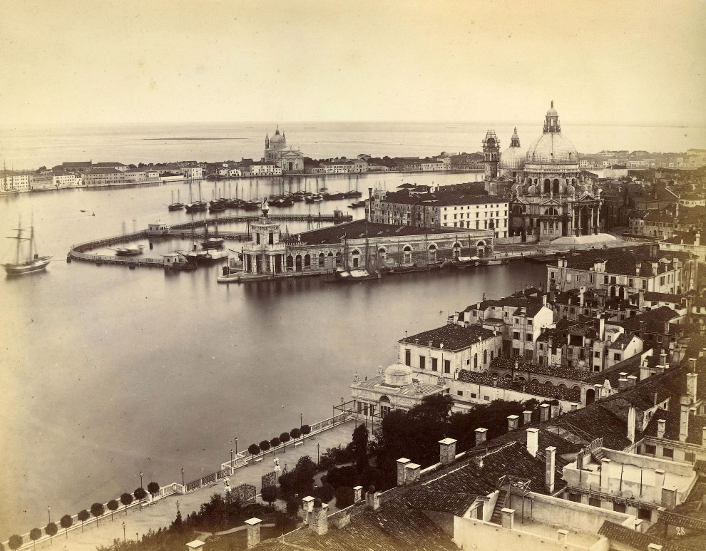 Панорама Венеции с колокольни Святого Марка