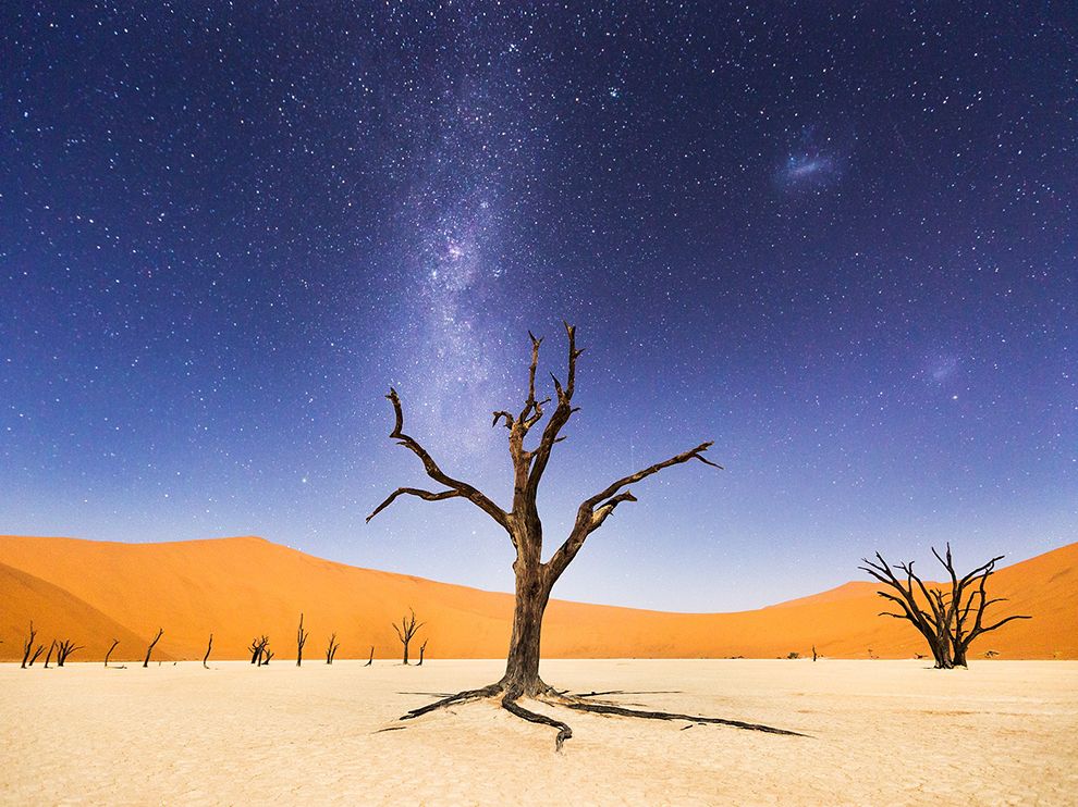 В центральной части пустыни Намиб