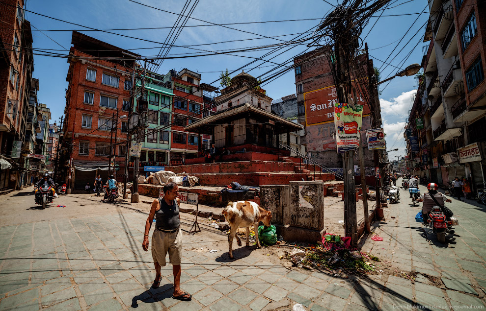Столица Непала: сцены из жизни