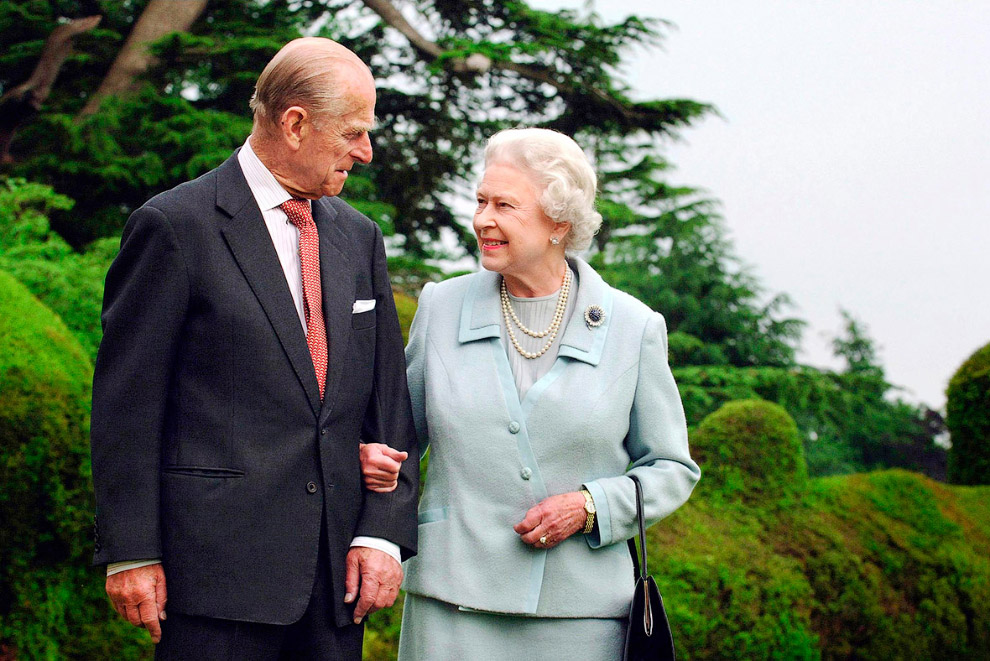  Королева и герцог Эдинбургский