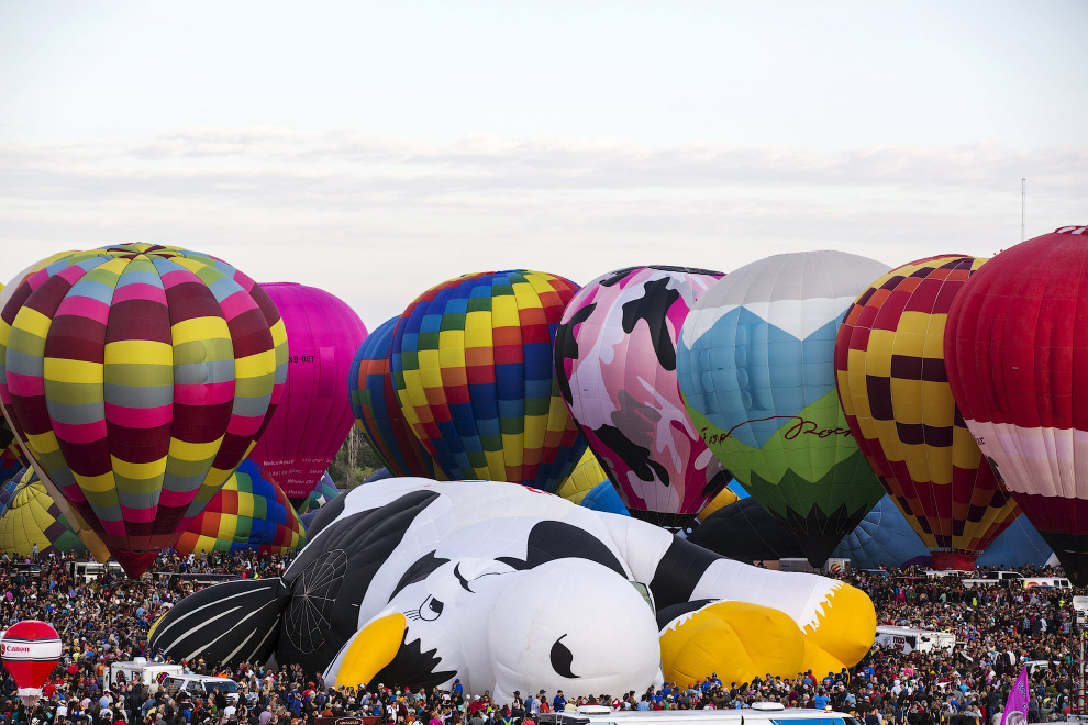 Фестивалей воздушных шаров в Альбукерке
