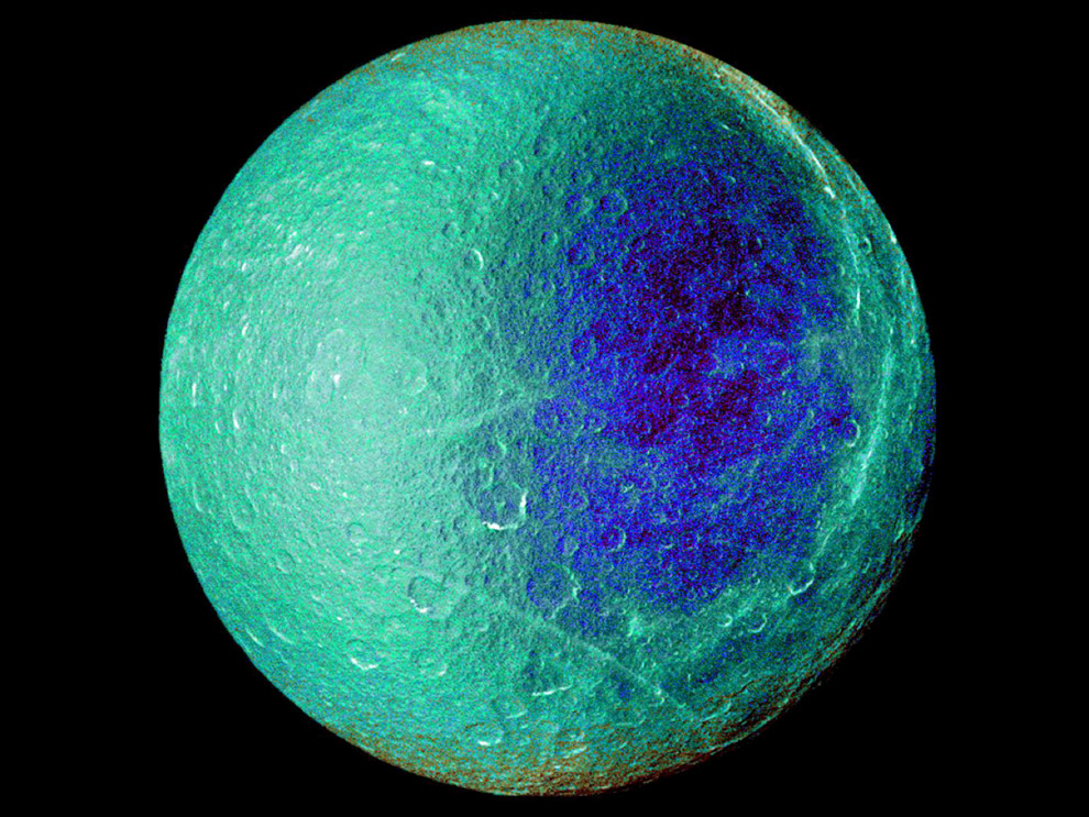 Рея — второй по величине спутник Сатурна