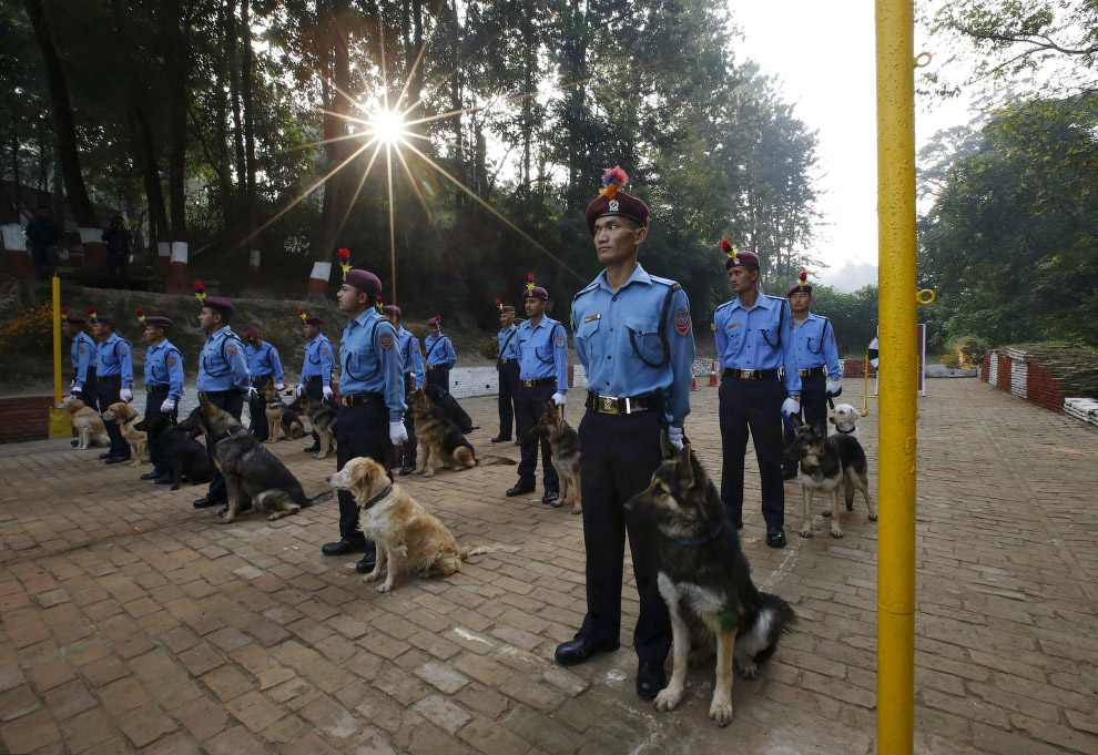 Полицейские в Катманду