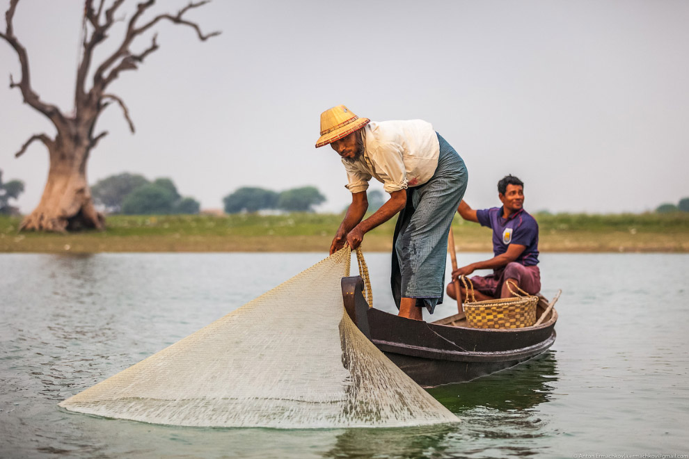 Рыбаки в Бирме