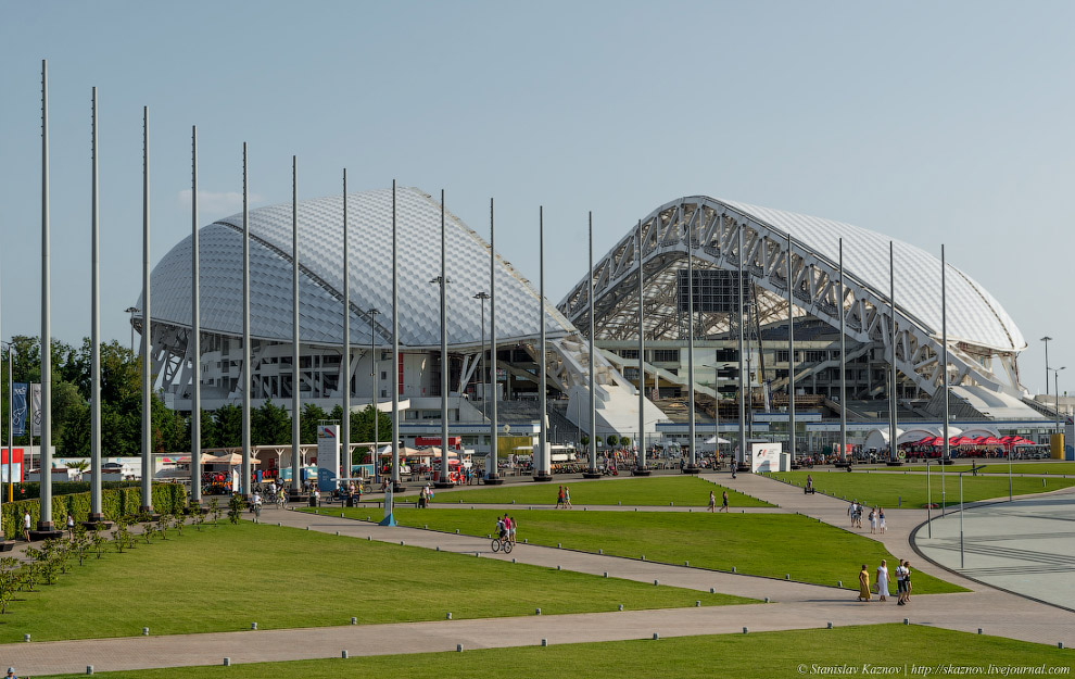 Главный стадион олимпиады «Фишт»