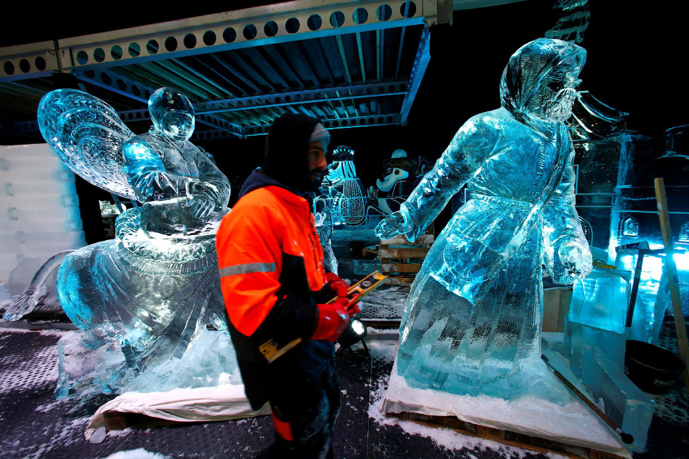 Ледяной фестиваль в Майнце