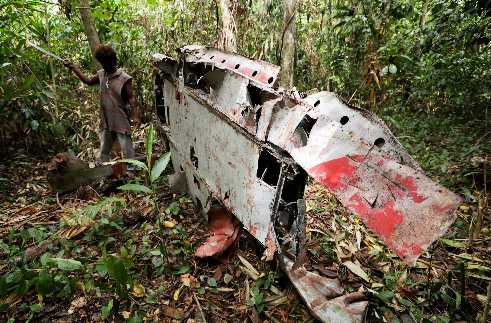 Обломки японского истребителя A6M, Соломоновы Острова
