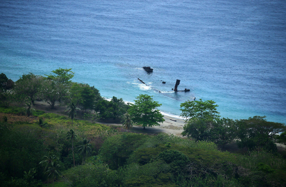 Японский военный транспортник Kinugawa Maru, Соломоновы Острова