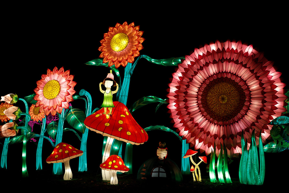Фестиваль волшебных фонарей в Лондоне