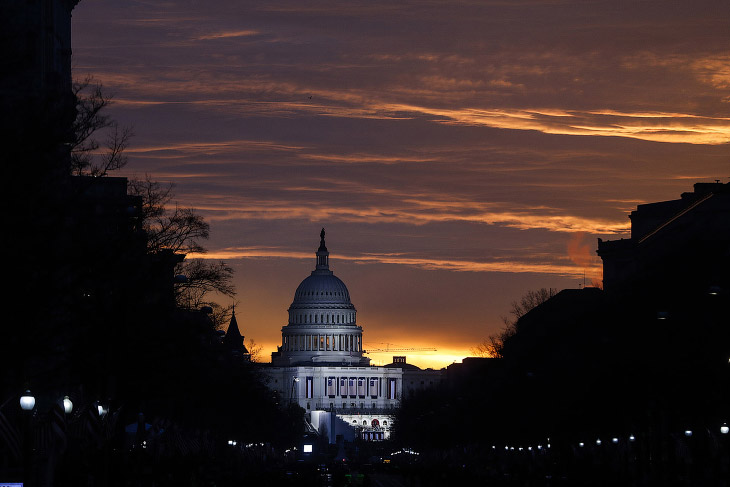Рассвет над Капитолием. Вашингтон в предвкушении инаугурации