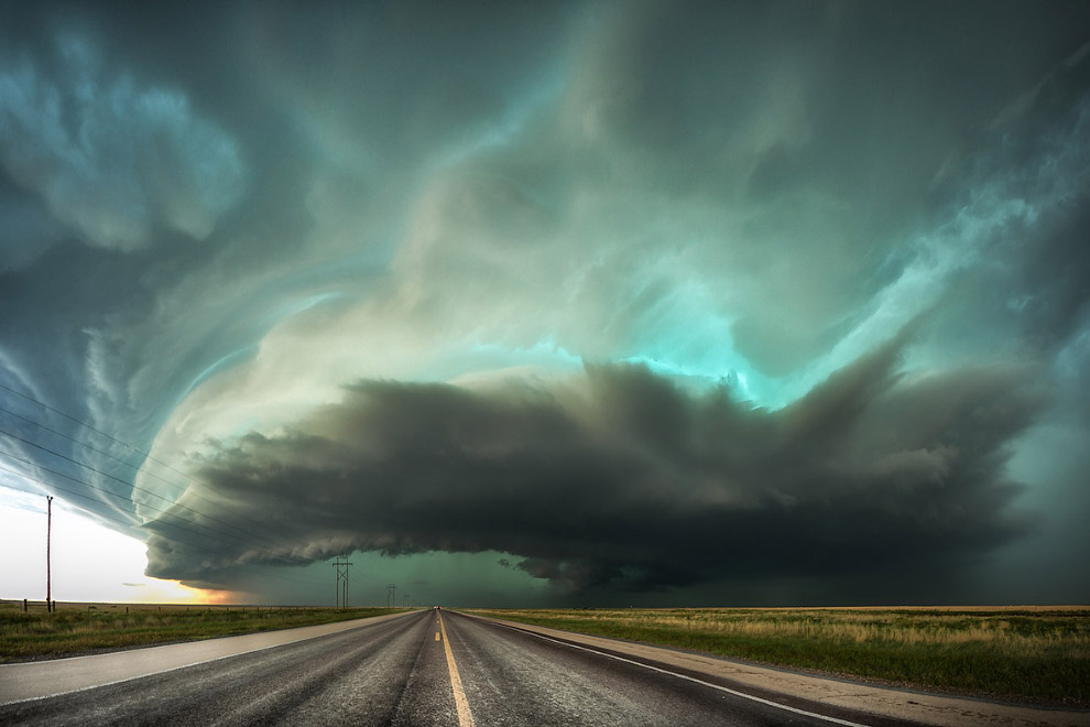 Буря в штате Техас, США