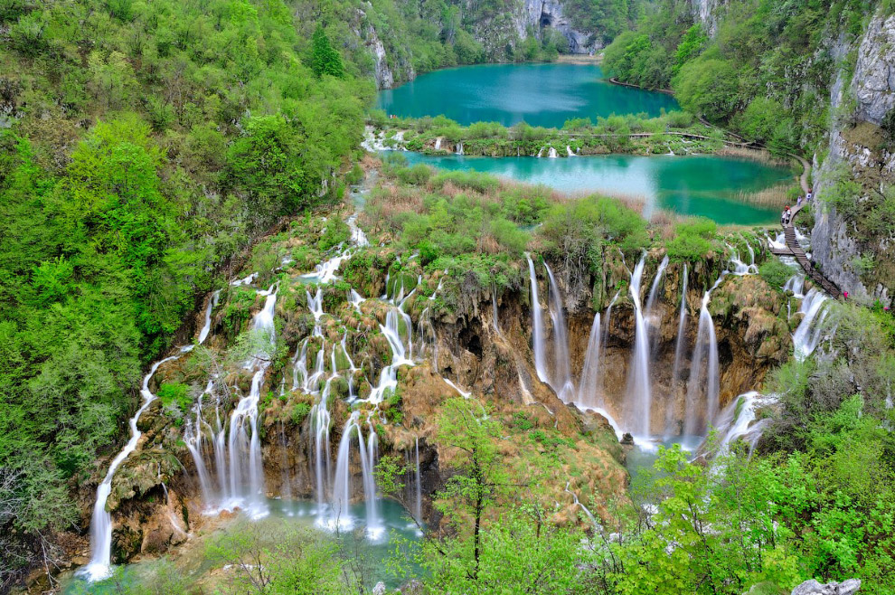 Водопад Саставци, Хорватия