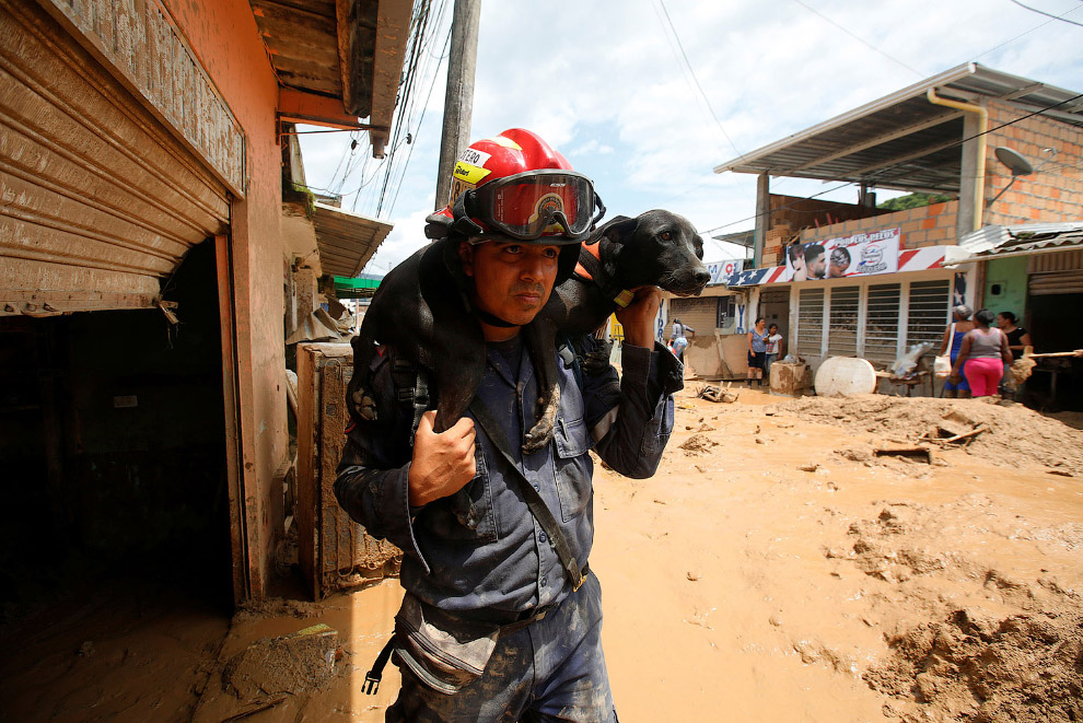Колумбия: как выглядит селевой поток