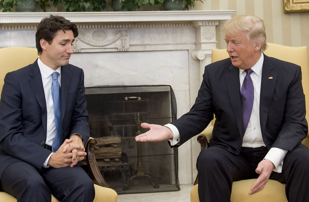 Встреча с молодым премьер-министром Канады Джастином Трюдо