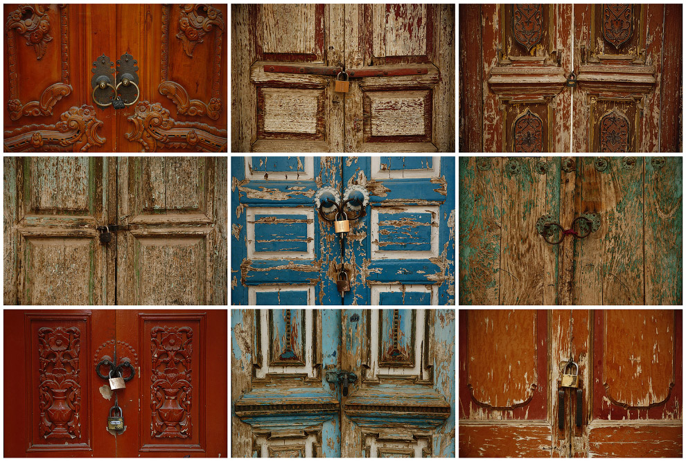 Двери мечетей в Кашгаре, Синьцзян
