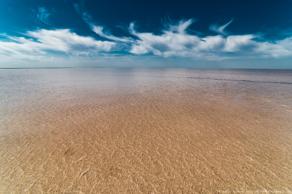 Соляные озера Эльтон и Баскунчак