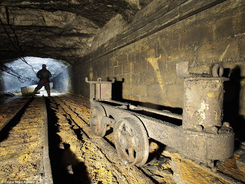 Флюоритовый рудник в графтсве Дербишир