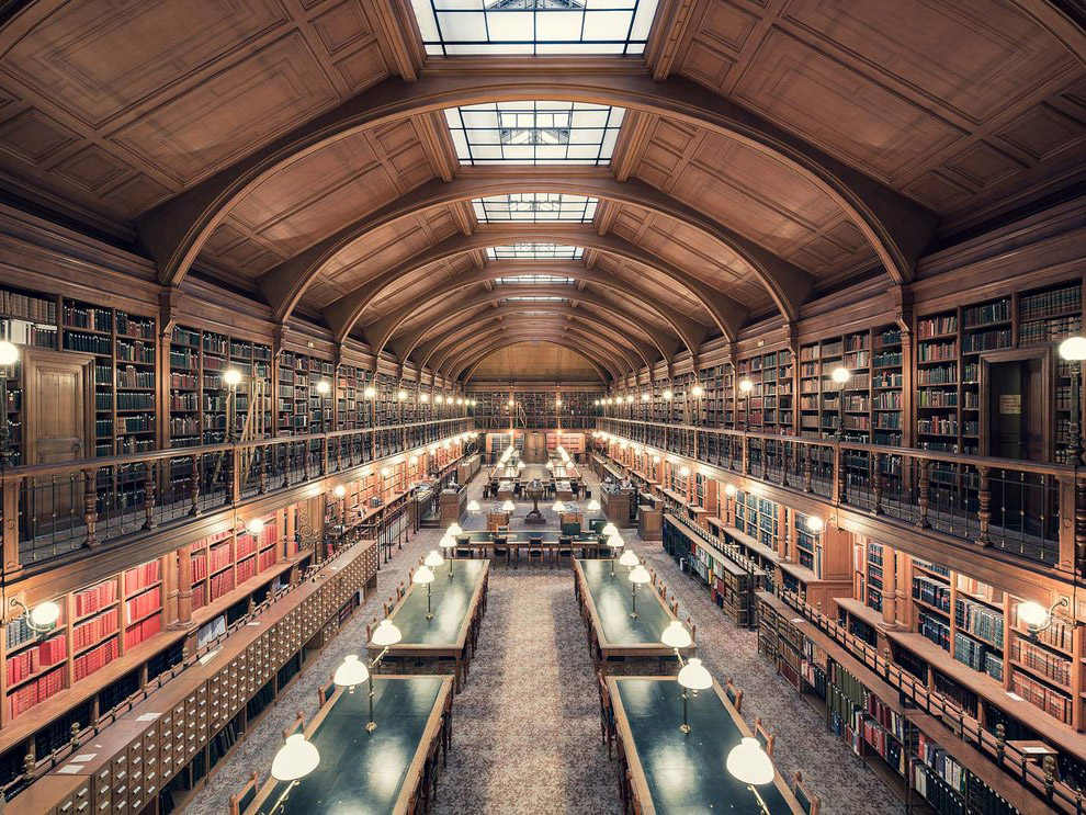Bibliothèque de l'Hotel de Ville de Paris, Paris, 1890