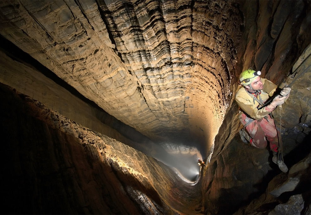 «Пещера головокружения» Вртоглавица в Юлийских Альпах