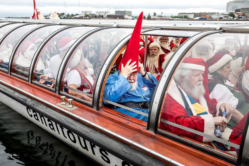 Всемирный конгресс Санта-Клаусов в Дании