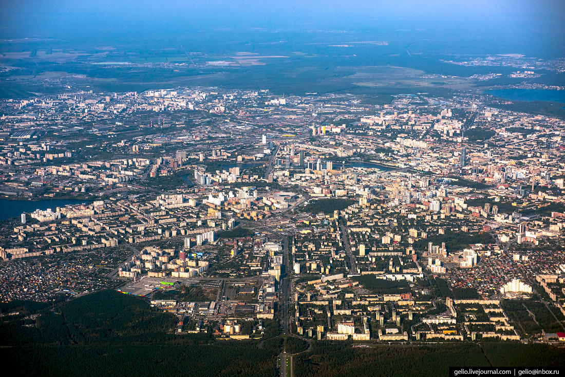 Екатеринбург — самый компактный миллионник России.