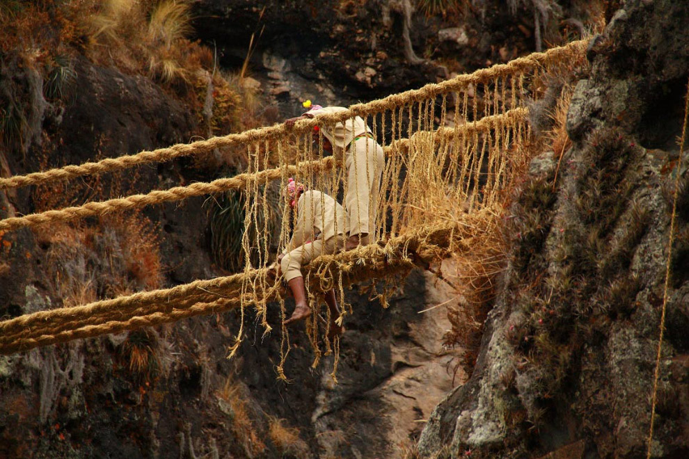 Мост Кесвачака, Перу