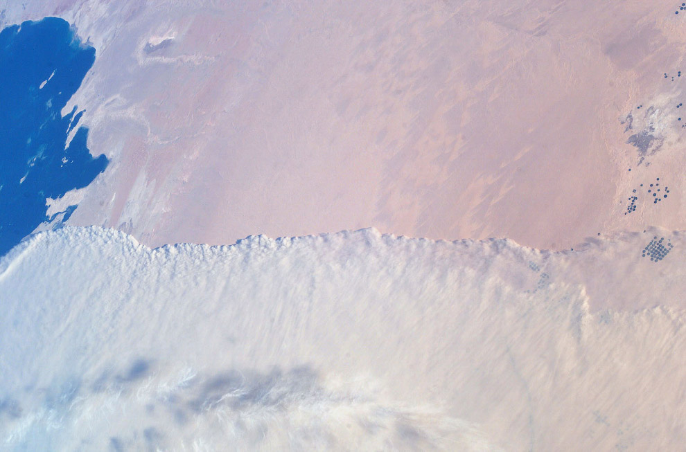 Песчаная буря в Персидском заливе