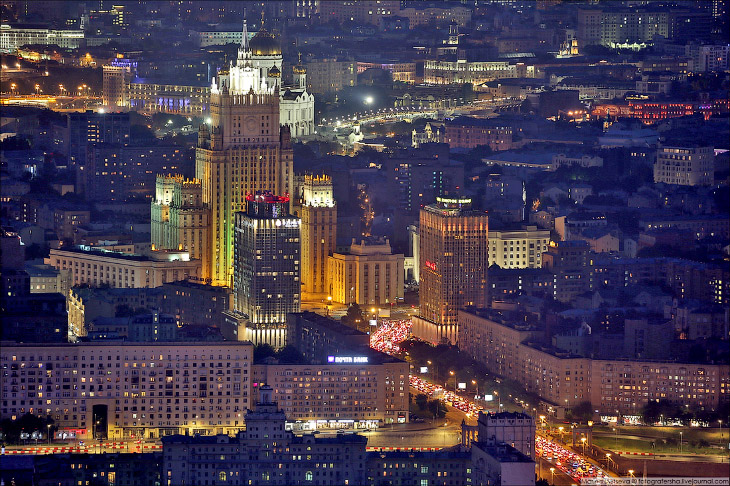 Самая высокая смотровая площадка в Москве