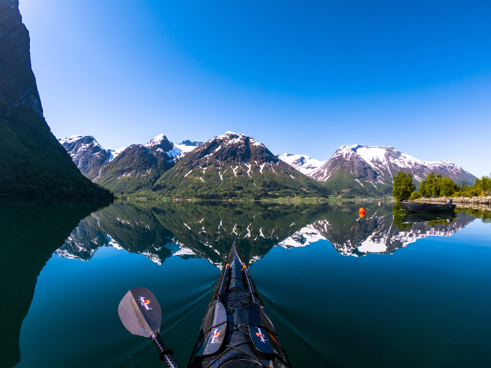 Kayaking in Norway