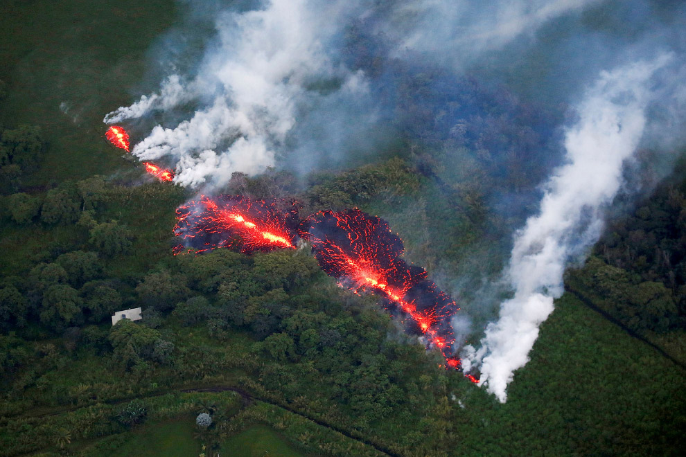 Извержения вулкана Килауэа на Гавайях