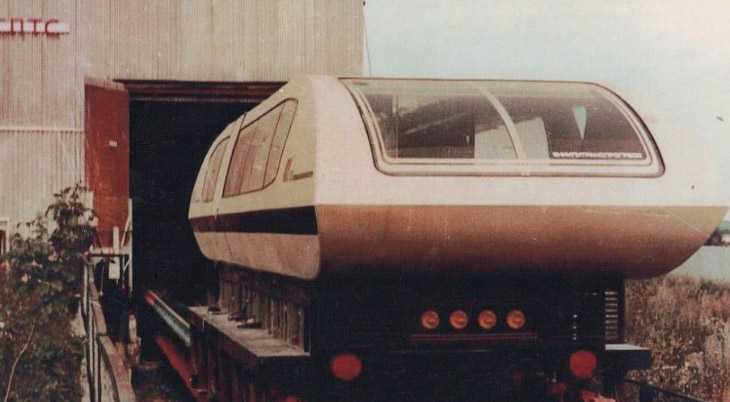 вагона TA-05 – советского поезда на магнитной подушке