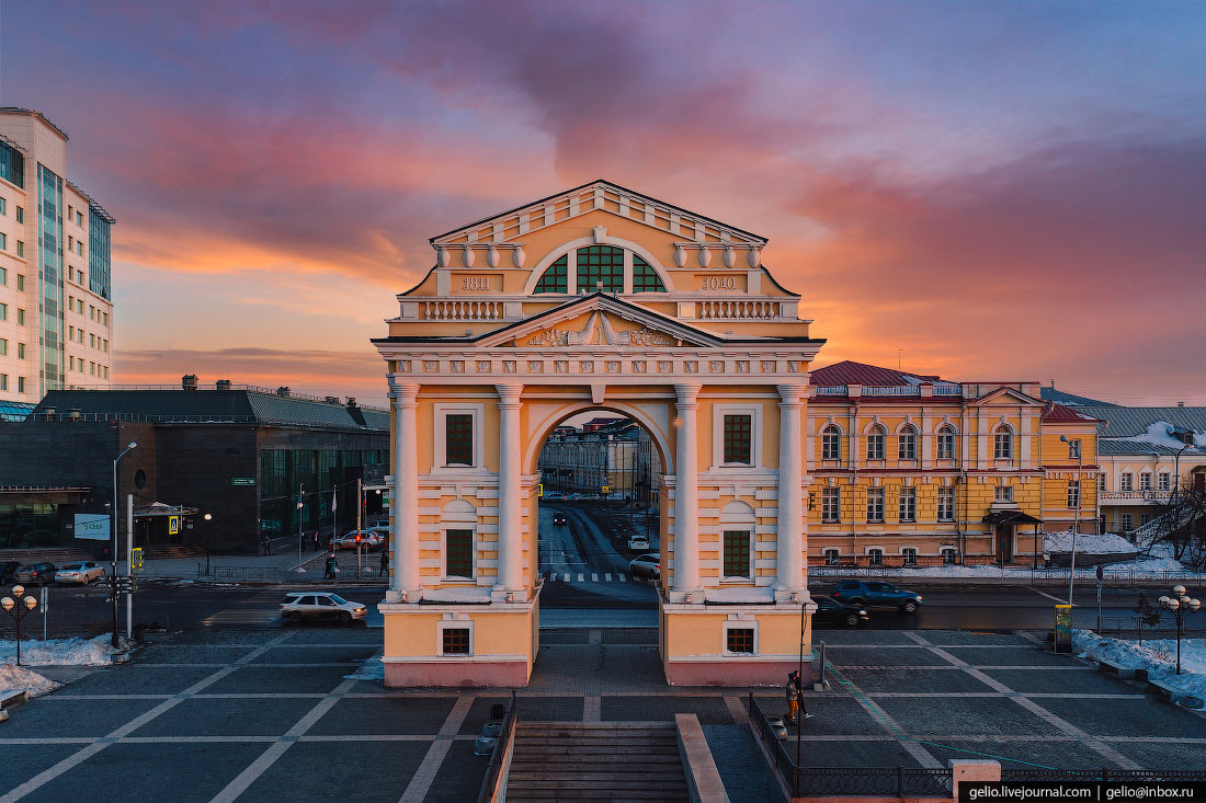 Московские ворота Иркутск