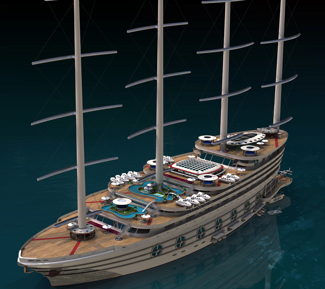 Яхта Galleon