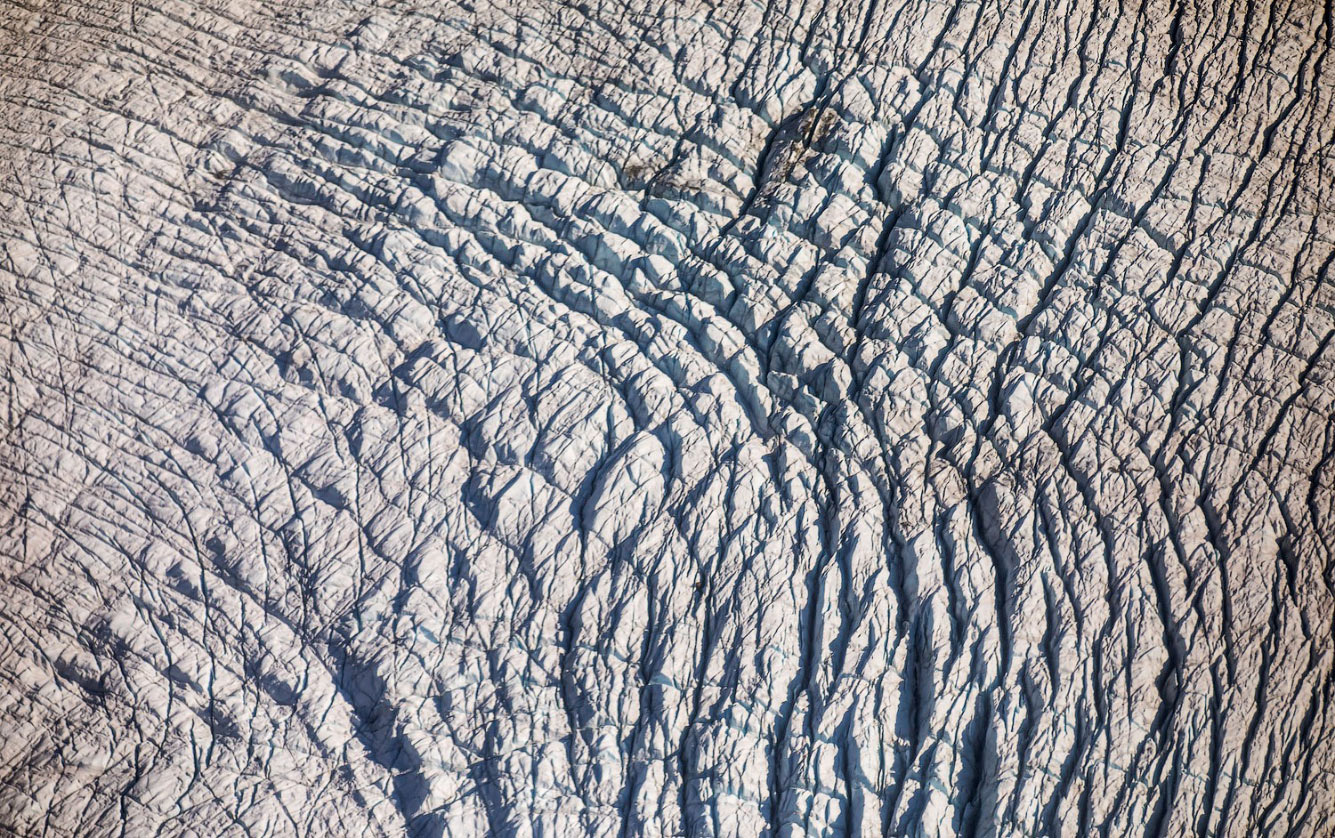Поверхность ледника Сермек