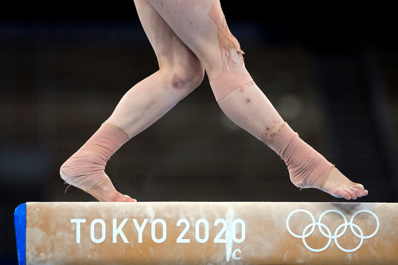 Соревнования на бревне на Олимпийских играх в Токио